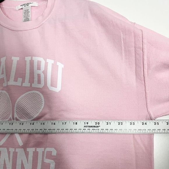Project Social T Malibu Sweatshirt Womens Oversized Sporty‎ Pullover Sz L/XL NWT - Picture 5 of 10